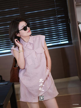 清凉通勤——亚麻套装