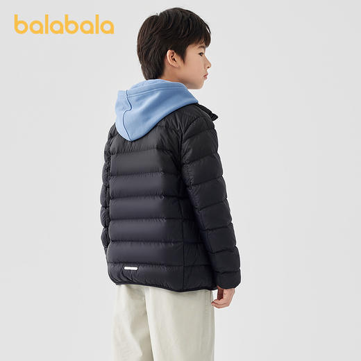 巴拉巴拉童装男童轻薄羽绒服秋冬季女童立领亲子外套防泼水防油污【巴拉巴拉专场】 商品图2