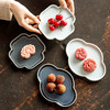 【陶瓷茶点盘多款】陶瓷迷你糕点碟复古精致水果盘味碟茶室禅意茶点盘防烫茶杯垫杯托 商品缩略图5