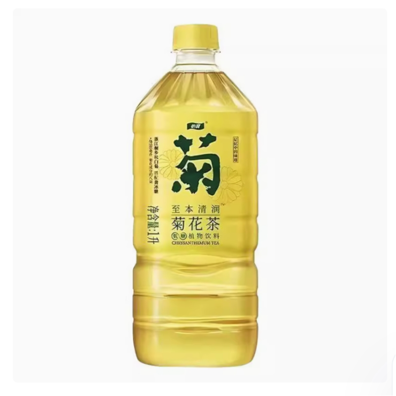 怡宝至本清润 菊花茶 低糖植物饮料1L/瓶