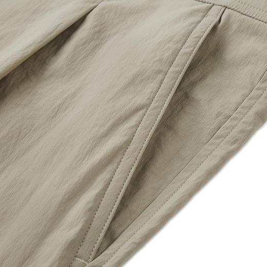 GXG男装  浅卡其西装裤轻薄休闲裤百搭 G24X022019 商品图3