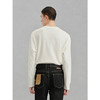 GXG男装  白色简约宽松通勤长袖T恤 24冬热卖G24X344011 商品缩略图4