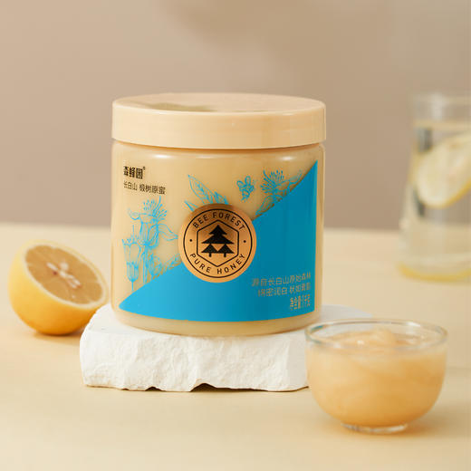 森蜂园椴树原蜜1000g蜂蜜农家土蜂蜜椴树结晶蜜雪蜜 商品图1