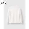 GXG男装 圆领基础保暖毛衫提花通勤内搭针织衫 2024冬季热卖 商品缩略图1