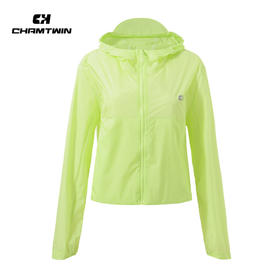 女短款风壳衣三防外套 防水防油防污抗静电 潮流户外运动跑步登山徒步 CHF552022