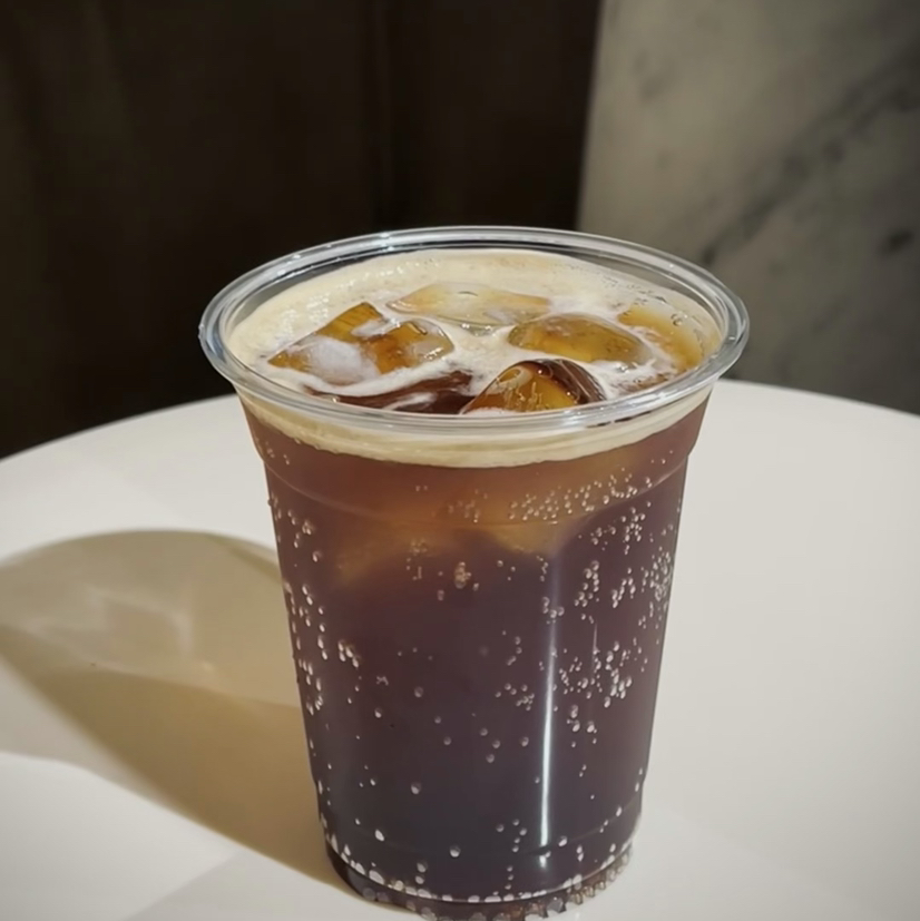 咸柚子气泡美式