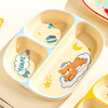 【萌萌小熊分格餐盘】新款三格陶瓷宝宝分格餐盘家用儿童分餐盘一人食减脂定量饭盘 商品缩略图8