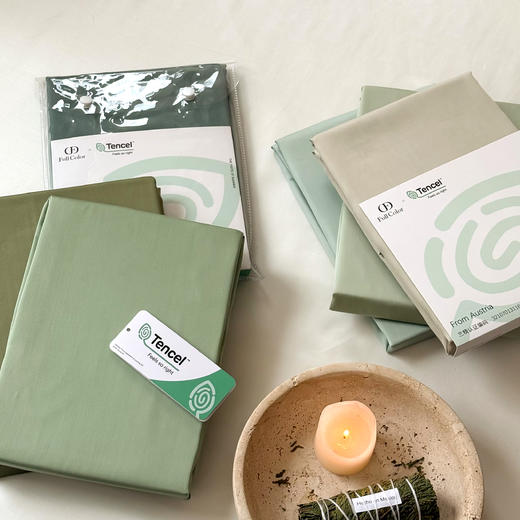 自然醒60支兰精天丝纯色单品床单HS 商品图9