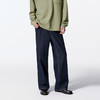 GXG男装  深蓝全棉直筒牛仔裤宽松长裤 24年秋G24X053023 商品缩略图4