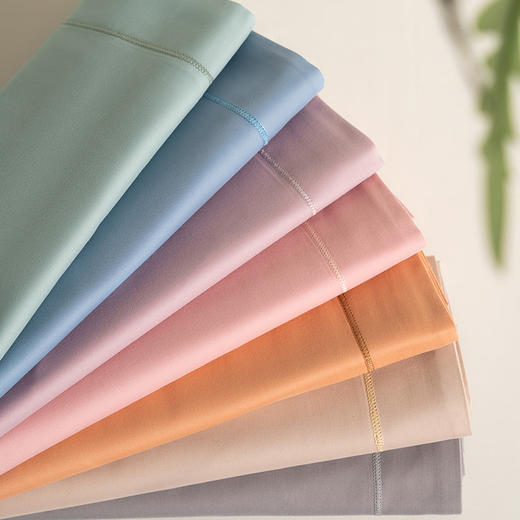 自然醒100支全棉磨毛纯色轻奢宽边枕头套枕芯内胆套HS 商品图5