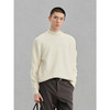 GXG男装 白色肌理提花毛衣通勤针织衫  热卖毛衣G24X204017 商品缩略图2