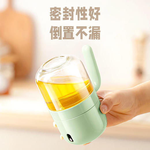 【哆乐豆喷油壶】玻璃喷油壶家用厨房专用不挂油调味料酱油瓶定量雾化喷油瓶橄榄油 商品图3
