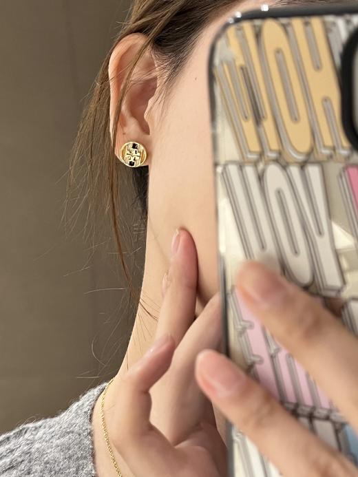 To* 彩色珐琅耳钉/项链   通勤休闲18K镀金 商品图7