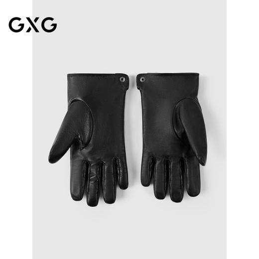 GXG男士羊皮可触屏手套保暖骑行保暖薄款防风 商品图1
