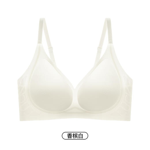 I'd爱帝轻薄无痕光面文胸防滑侧翼定型聚拢内衣 商品图8