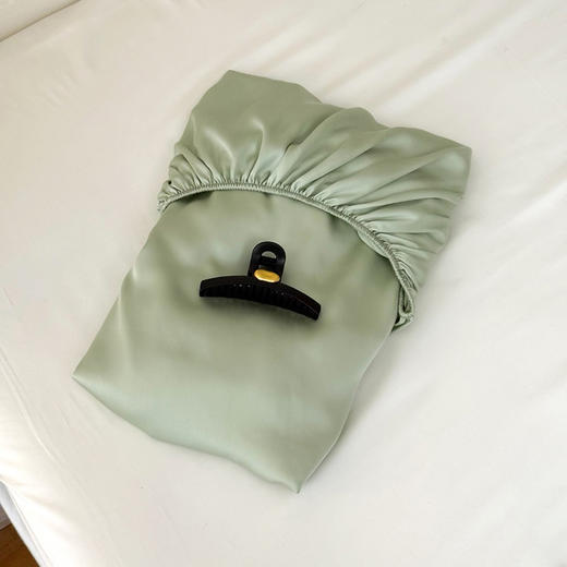 【热卖推荐】自然醒60支兰精天丝纯色单品床笠床垫保护罩HS 商品图8