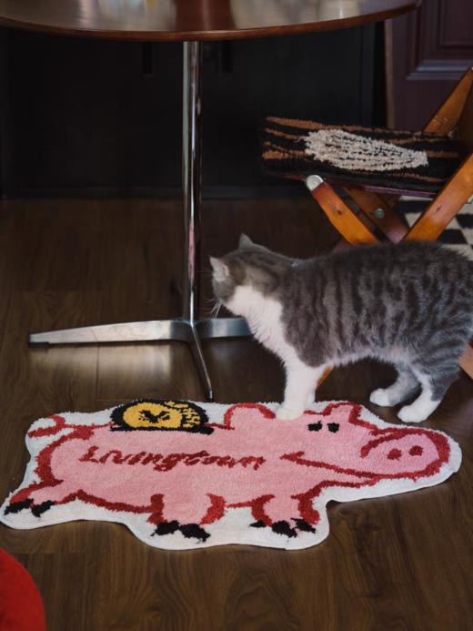 LIVINGTOWN/LT猪猪存钱罐地毯 商品图4