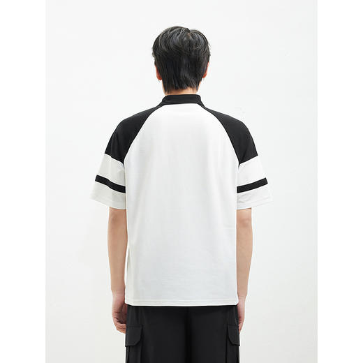 2025年夏季热卖GXG男士polo撞色拼接含棉男士polo衫 商品图4