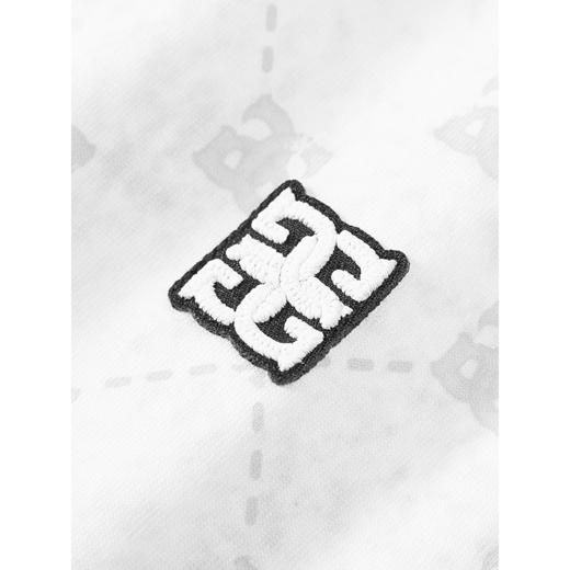 GXG男装 圆领T恤暗满印上衣短袖针织 日常通勤舒适短袖T恤 2025夏季热卖 商品图3