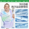 KK树儿童速干T恤男女童运动上衣圆领短袖2025年新款夏季宽松透气小画家泼墨T 商品缩略图1