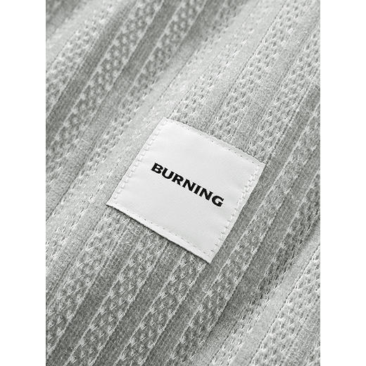 GXG男装 圆领卫衣肌理提花长袖上衣 2025春季热卖 商品图3