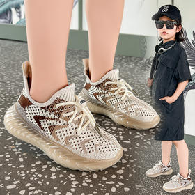 儿童椰子鞋2025春夏季新款网面透气防滑耐磨女童运动鞋男童网鞋