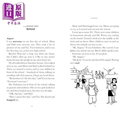 【宝莉爹企鹅精读营4阶书单，赠音频】Penguin Readers 企鹅阅读 6册 分级指导 儿童分级阅读读物 奇迹男孩 夏洛克·福尔摩斯短篇小说 商品图1