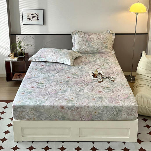 自然醒50支莱赛尔床笠三件套HS 商品图1