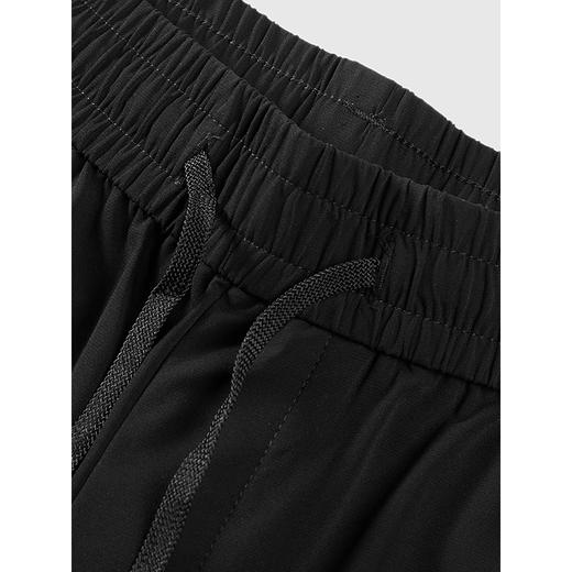 GXG男装 黑色刺绣点缀束脚裤日常简约休闲裤男长裤 2025春季热卖 商品图2