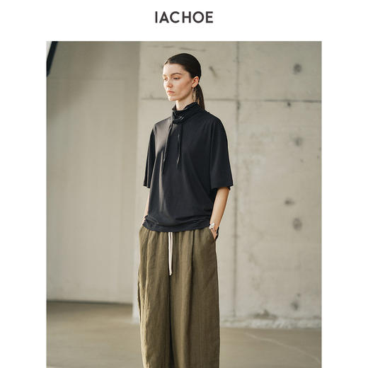 棉仓3631501016-IACHOE【小领巾】T恤 商品图4