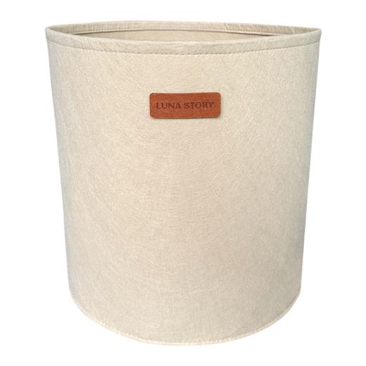 【积分兑换】Lunastory宝宝玩具收纳筐棉线编织收纳桶桌面零食置物筐杂物收纳篮脏衣篓 商品图0