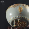 问鼎汝瓷鼎峰系列天青蛇首战鼓杯 （描金蛇纹） 商品缩略图3
