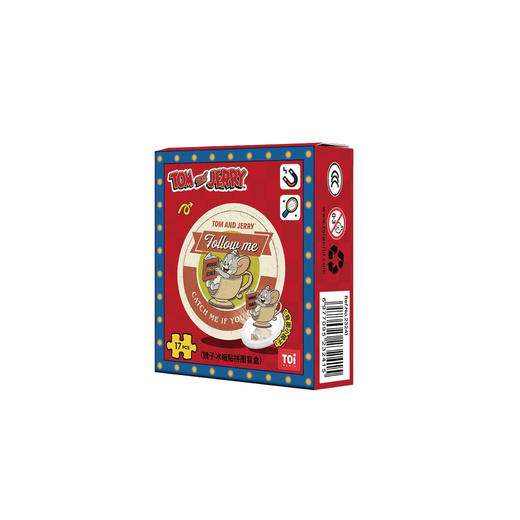 Tom and Jerry系列-假日调色板-盲盒-单盒（镜子冰箱贴拼图） 商品图0
