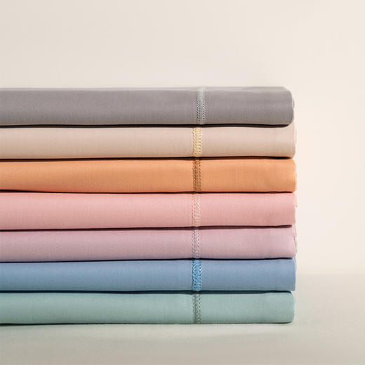 自然醒100支全棉磨毛纯色轻奢宽边枕头套枕芯内胆套HS 商品图4