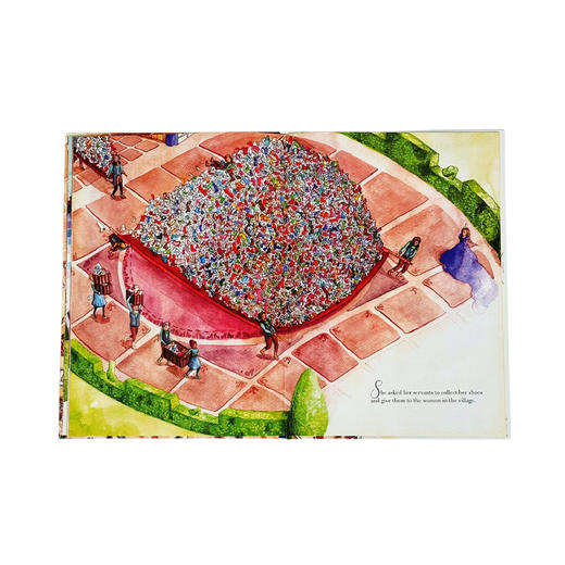 The Princess of Shoes 3岁+日常生活关于公主的皇室故事英文绘本 商品图3