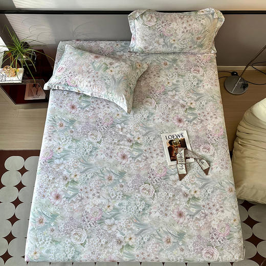 自然醒50支莱赛尔床笠三件套HS 商品图6