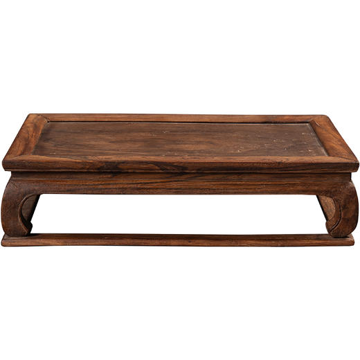 清早期	黄花梨束腰马蹄腿带托泥器座 商品图5