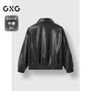 GXG男装 廓形PU机车时尚夹克撞钉潮流夹克外套   冬季热卖 商品缩略图1