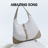 Amazing Song乙颂 三角包小号新款大容量通勤托特包单肩紫色包包女款 商品缩略图0