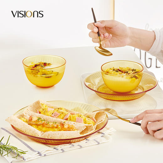 【自营】 康宁 SNAPWARE系列晶尊系列深盘/平盘/饭碗/面碗 持久耐磨 不易刮花 商品图6