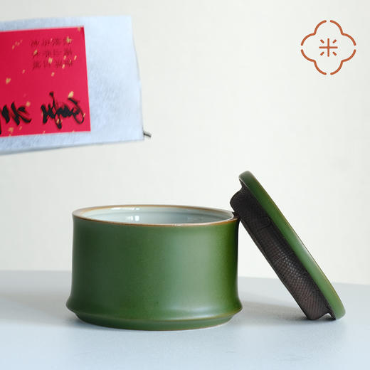 米马杂货 “竹报平安” 防潮避光 陶瓷茶叶罐 一枚一枚叠起来 商品图2