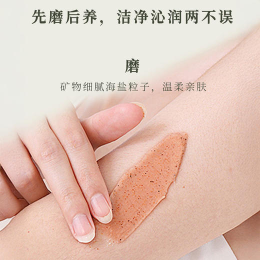 【下单2罐赠沐浴球1个】英国Royal Apothic 泊诗蔻 精油植萃香氛磨砂膏 温和去角质 嫩滑肌肤 200g/罐 商品图3