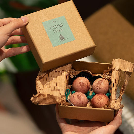 半房天然防蛀雪松木球  祛除异味、防虫防蛀、孕婴毫无压力！ 商品图5