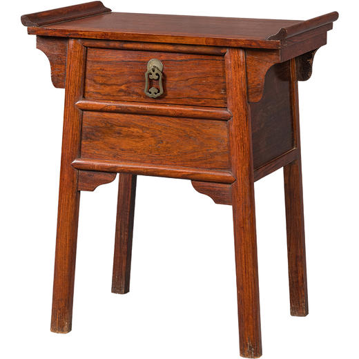 清	黄花梨带翘头闷户橱 商品图5