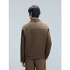 GXG男装  咖色肌理通勤短款大衣外套 24冬热卖G24X064004 商品缩略图3