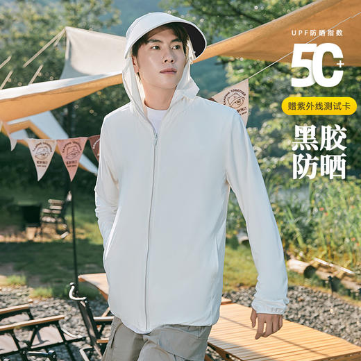夏季新款热卖5000+爆款UPF50+夏季冰丝防晒衣男2025新款防紫外线轻薄透气户外钓鱼防晒服 商品图1