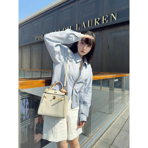 UMILAB｜海风*率性老钱 呼吸感亚麻棉 重工轻薄休闲夏季外套C939W 商品图3