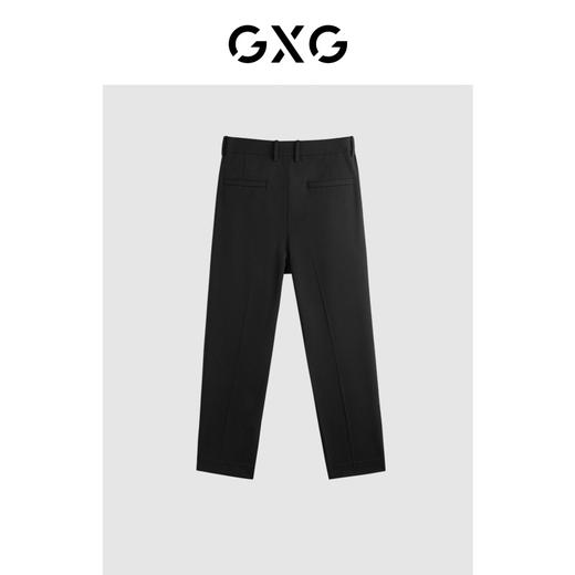 GXG男装   斜纹梭织西装裤透气休闲长裤 24年夏G24X022020 商品图2