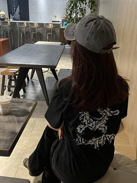 始祖马ARC字母重影印花logo休闲百搭圆领T恤（MG） 商品图3