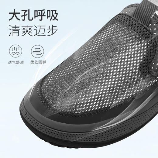 东*甄选，与*同行直播间热销款！泰和源牌 老北京布鞋男官方旗舰店夏季新款休闲简约镂空透气轻质防滑爸爸鞋 商品图2